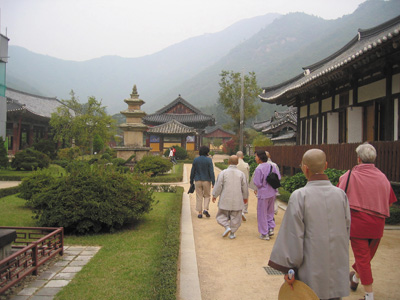 The Unmunsa Nunnery near Daegu, South Korea.