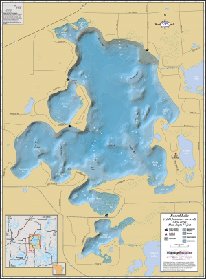 Round Lake Fold Map