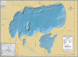Big St. Germain Lake Fold Map
