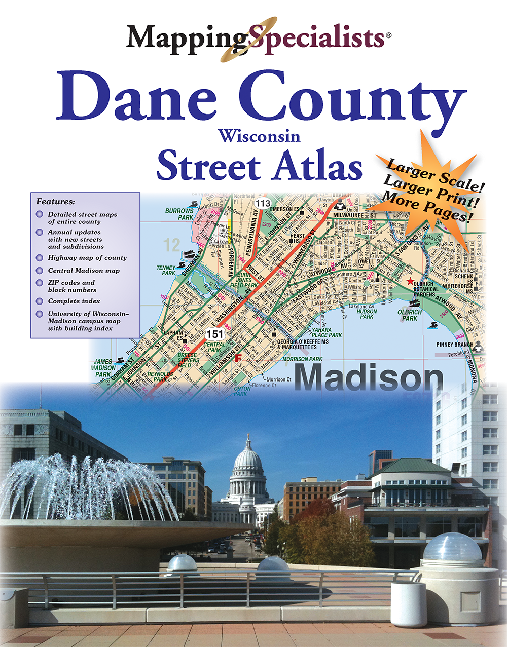 Dane County Street Atlas