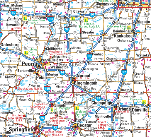 American Highway Road Atlas (Medium Format)