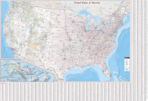 United States Wall Map