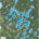 Three Lakes Chain Enhanced Wall Map
