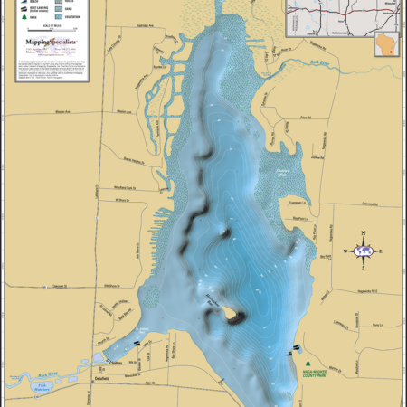 Nagawicka Lake Fold Map