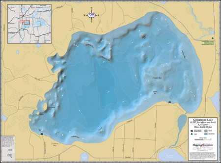 Grindstone Lake Fold Map