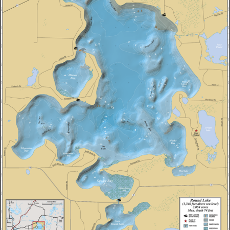 Round Lake Fold Map