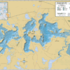 Minocqua Lake & Kawaguesaga Lake Fold Map