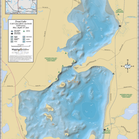 Trout Lake Fold Map