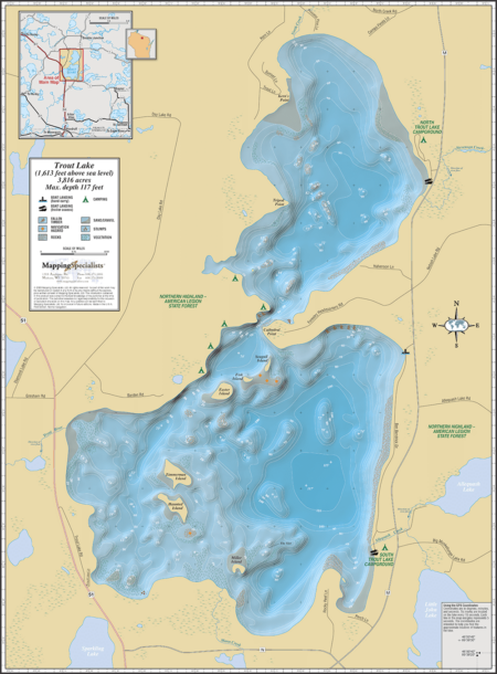 Trout Lake Fold Map