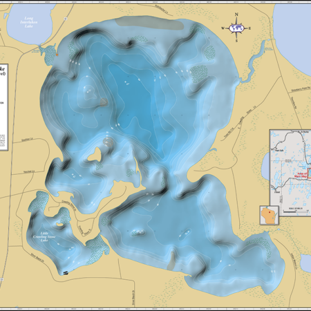 Crawling Stone Lake Fold Map