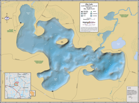 Big Lake Fold Map