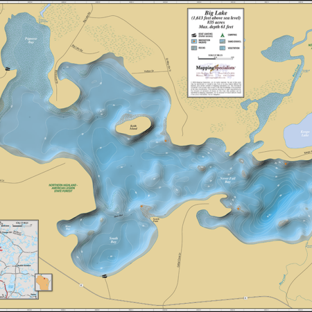 Big Lake Fold Map