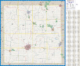 Green County Wall Map
