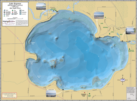 Kegonsa Fold Map