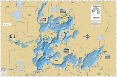 Namakagon Lake Fold Map