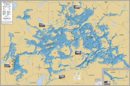 Chippewa Flowage Fold Map