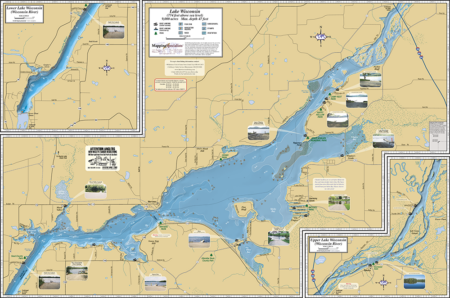 Lake Wisconsin Fold Map