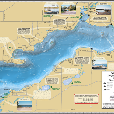 Green Lake Fold Map