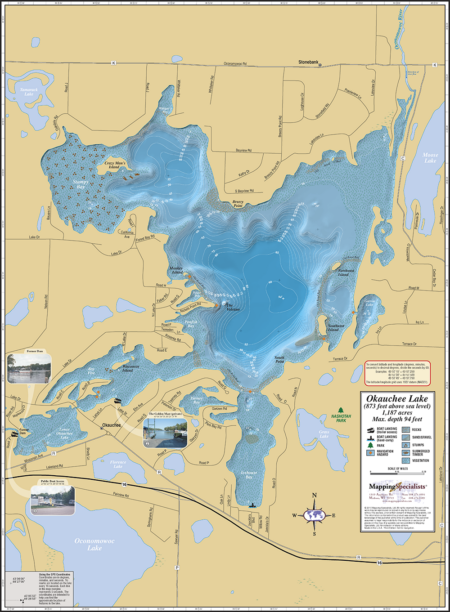 Okauchee Lake Fold Map