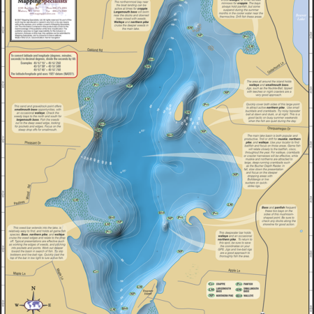 Pine Lake Fold Map