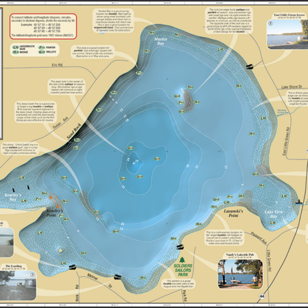 Little Green Lake Fold Map