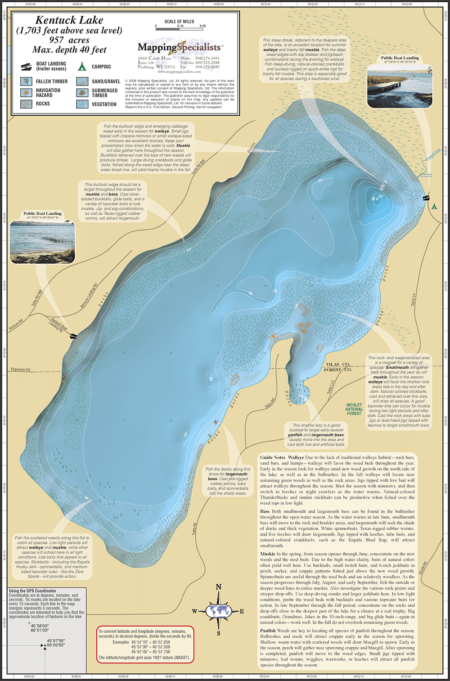 Kentuck Lake Fold Map