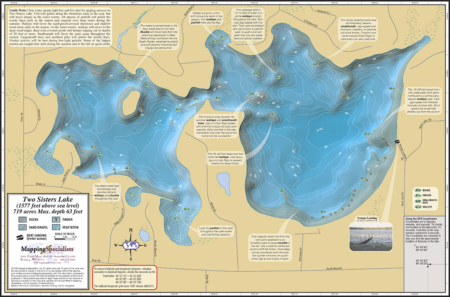 Two Sisters Lake Fold Map