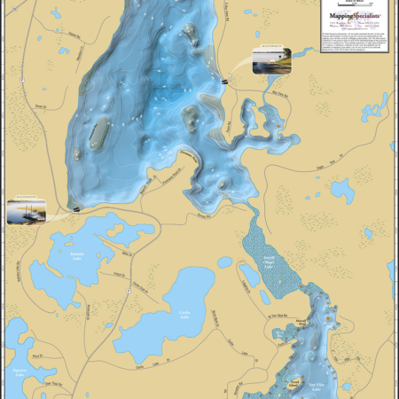 Presque Isle & Van Vliet Lake Fold Map