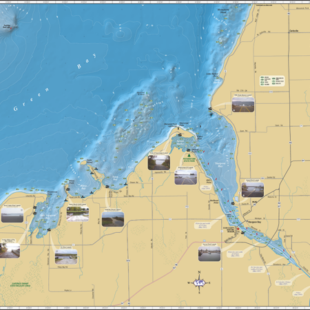 Sturgeon Bay Fold Map