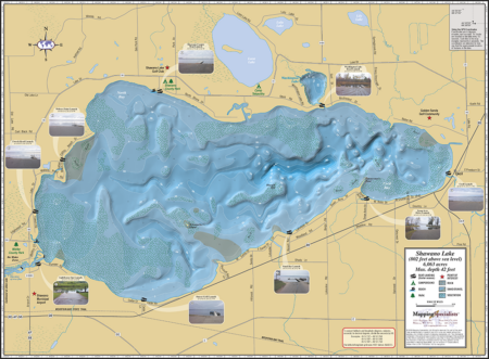 Shawano Lake Fold Map