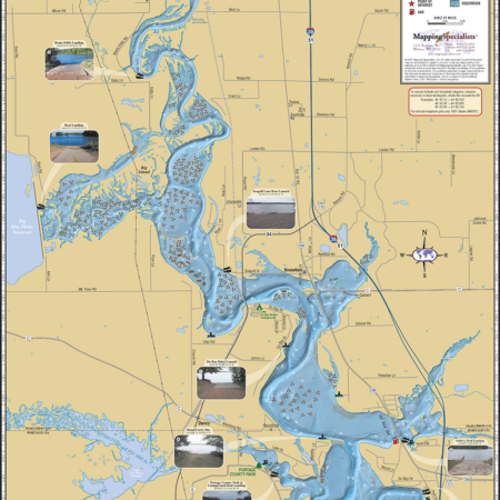 Lake Du Bay Fold Map