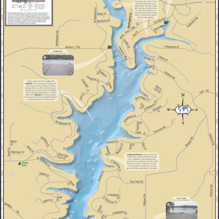 Lake Redstone Fold Map