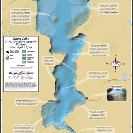 Ghost Lake Fold Map