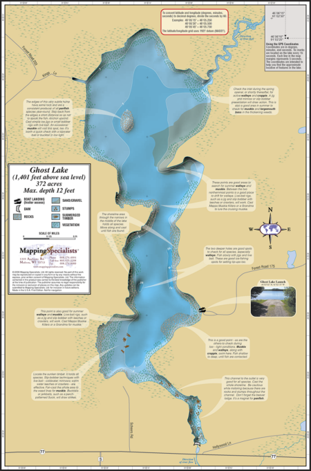 Ghost Lake Fold Map