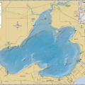 Lake Mendota Wall Map