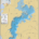 Pokegama Lake Wall Map