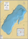 Kentuck Lake Wall Map