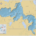 White Sand Lake (Lac du Flambeau) Wall Map