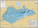 Shawano Lake Wall Map