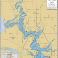 Dubay Lake Wall Map
