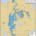 Minong Flowage Wall Map