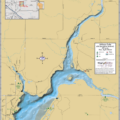 Arbutus Lake Wall Map