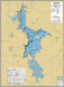 Chequamegon Waters Flowage (Miller Dam) Wall Map