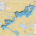 High & Fishtrap Lakes Wall Map