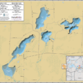 Barber Lake Wall Map